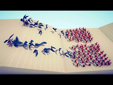 100X EVERY UNIT vs 2X SCARECROW GOD | Totally Accurate Battle Simulator TABS