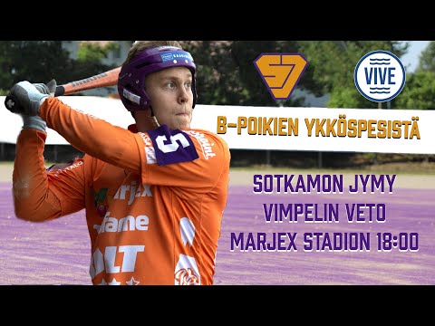 B-pojat Sotkamo - Vimpeli 21.7.2023 klo 18:00
