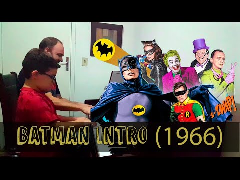 BATMAN - Opening and Closing THEME 1966 (Piano Four Hands)
