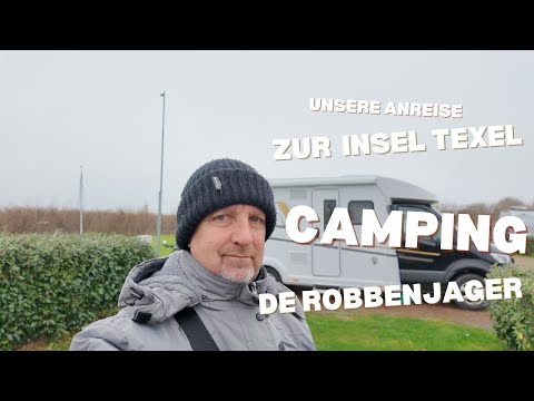 Insel Texel auf Campingplatz ,,de Robbenjager" mit Fährüberfahrt von Den Helder.