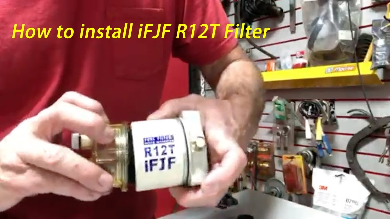 iFJF R12T Fuel Filter Water Separator Package Contents