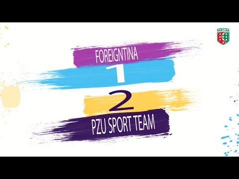 FOREIGNTINA 1 : 2 PZU SPORT TEAM - II LIGA-  4 KOLEJKA SEZON LATO 2019