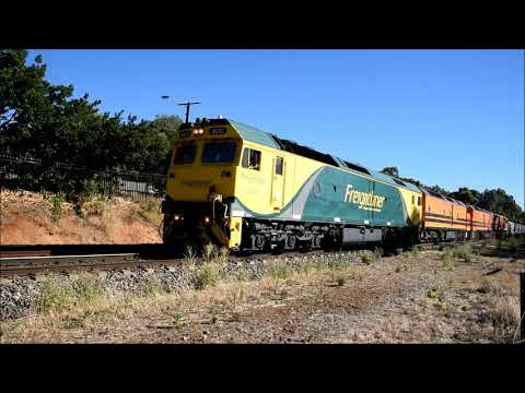 GWA Grain Train with G533 CLF6 ALF23 & GWA9 2nd January 2019