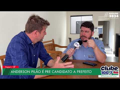 ELEIÇÕES 2024 - ENTREVISTA COM PRÉ CANDIDATO