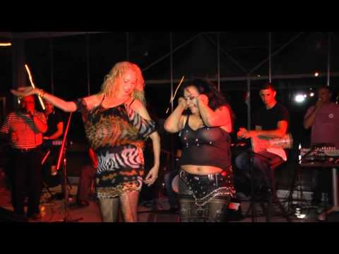 Mona El Said&Simona Guzman-Mingling- عيون القلب- Party , Mediterranean Delight, Greece, 2013