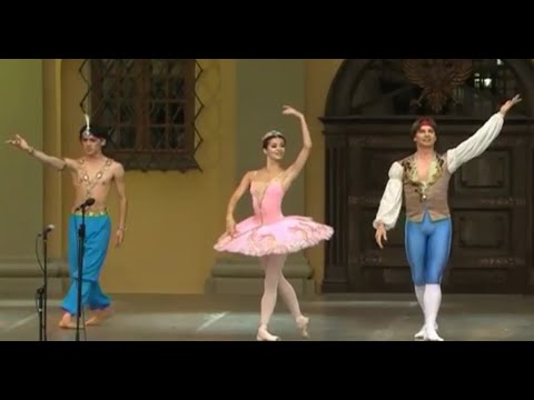 "Le Corsaire", Pas de Trois,Khitrova,Artamonov , Mac;hiyama