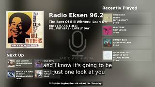 Radio Eksen 8th Sep Live Record (Subtitled) songs that make you feel g