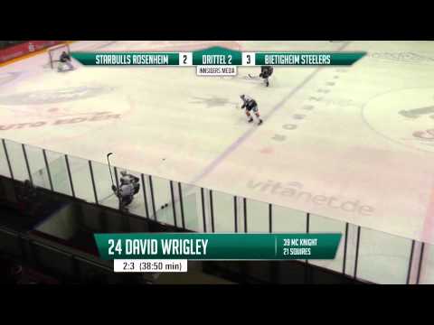 DEL2: 01.12.2013 - Starbulls Rosenheim vs. Bietigheim Steelers 4:3