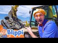 Blippi Visits Dig This Learns Verbs Blippi Full Episodes Educational Videos For Kids Toys