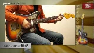 Video thumbnail for 【デジマートNew Gear Showcase】Nash Guitars / JG-63 by digimartnet