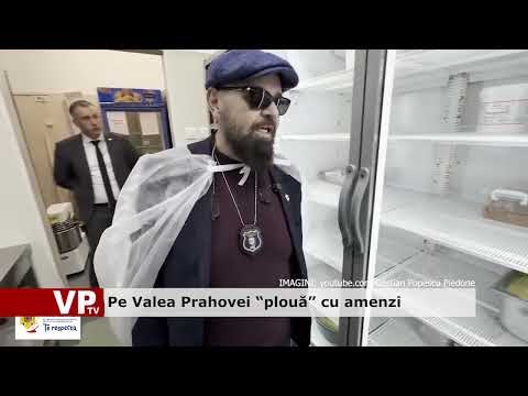 Pe Valea Prahovei “plouă” cu amenzi