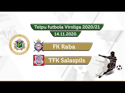 FK Raba - TFK Salaspils [Telpu futbola Virslīga 2020/21 Highlights]