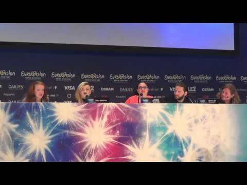 ESCKAZ in Stockholm: Poli Genova (Bulgaria) press-conference