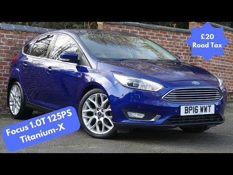 Ford Focus 1.0T 125PS Ecoboost Titanium-X 5 Door Petrol