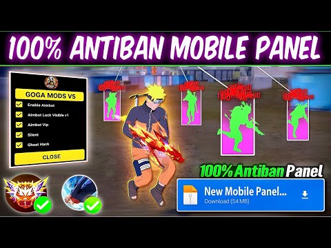 Free Fire Panel Mobile 🔥 FF Antiban Panel OB52 | Free Fire Hack New 😈 FF Injector 2026 | FF Panel