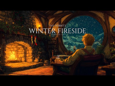 Medieval Music For Focus & Calm | The Hobbit’s Winter Fireside
