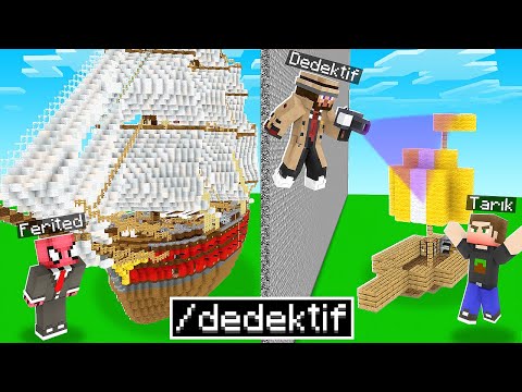 YAPI KAPIŞMALARINDA DEDEKTİF İLE TROLLEDİM - Minecraft