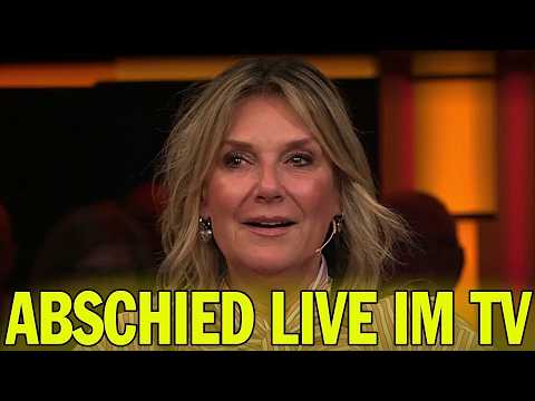 MDR Riverboat Moderatorin Kim Fischer kaempft mit den Traenen: Bewegender Abschied live im Fernsehen