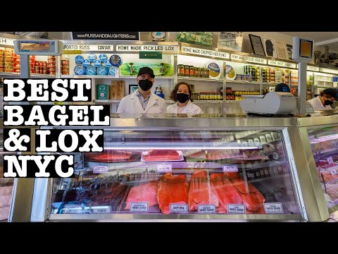 Russ & Daughters Appetizers NYC Best Bagel & Lox