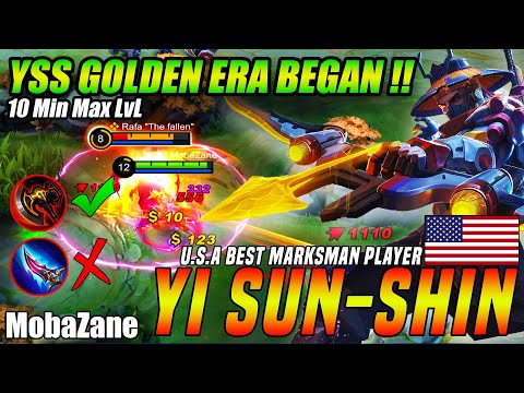 Yi Sun-Shin Golden Era Began !! | Meta Yss Build 2021 | U.S.A Best Marksman Player By MobaZane |MLBB