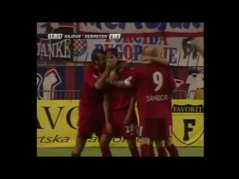 Hajduk Split - Debrecen (Bajnokok Ligája-selejtező, 2005)
