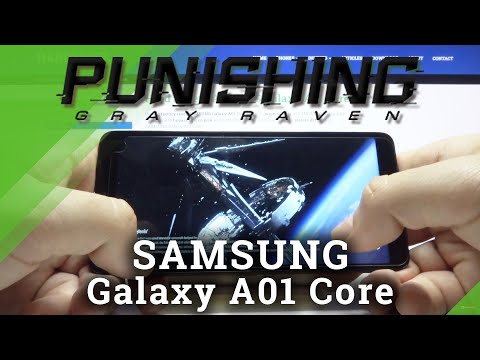 Samsung Galaxy A01 Core - Punishing Gray Raven Game Review