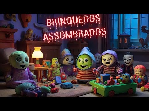 CRIANÇAS DORMINDO MAS OS BRINQUEDOS ACORDADOS : CASA ASSOMBRADA ? #assombração #creepy