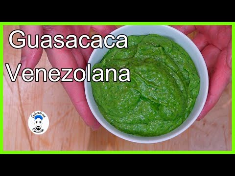 Receta de Guasacaca Venezolana, rápida y deliciosa
