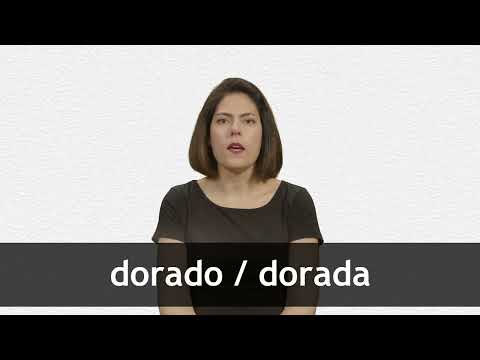 Traducción en inglés de “DORADO” | Collins Diccionario español-inglés