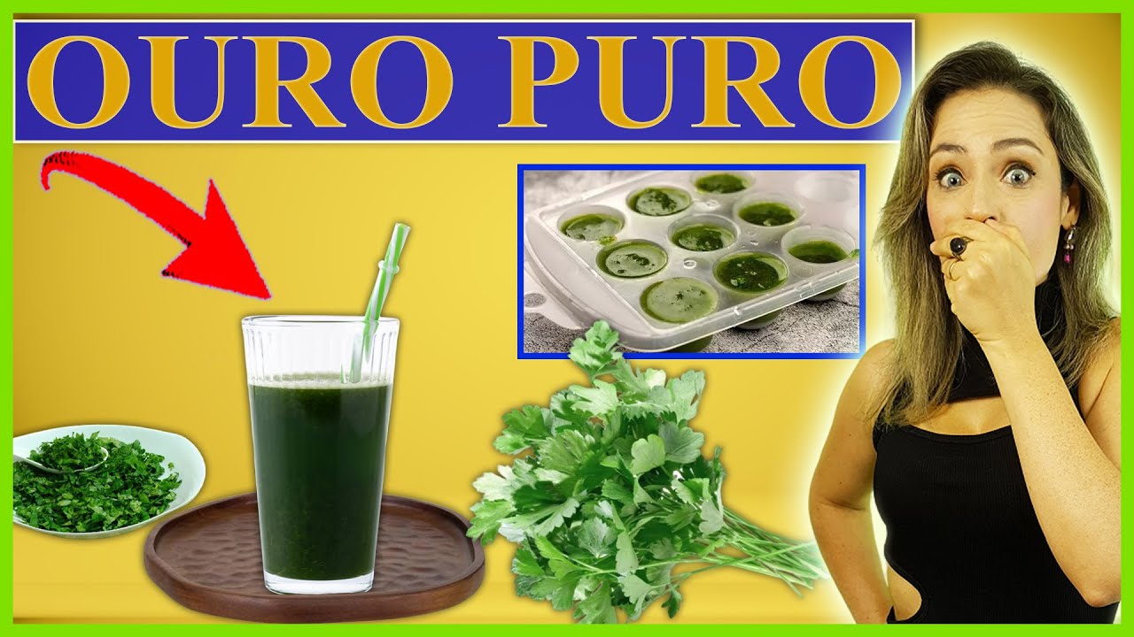 🟢PARSLEY: Holy HOMEMADE REMEDY🌱⬇️ PRESSURE, DIABETES, SKIN ⬆️| Benefits of Parsley JUICE and tea