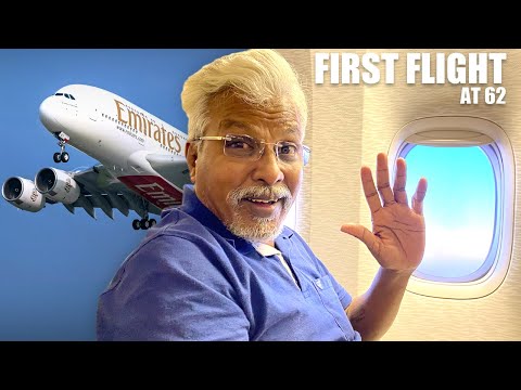 Dad's First Flight Experience! 😍| Emirates 🔥🇦🇪