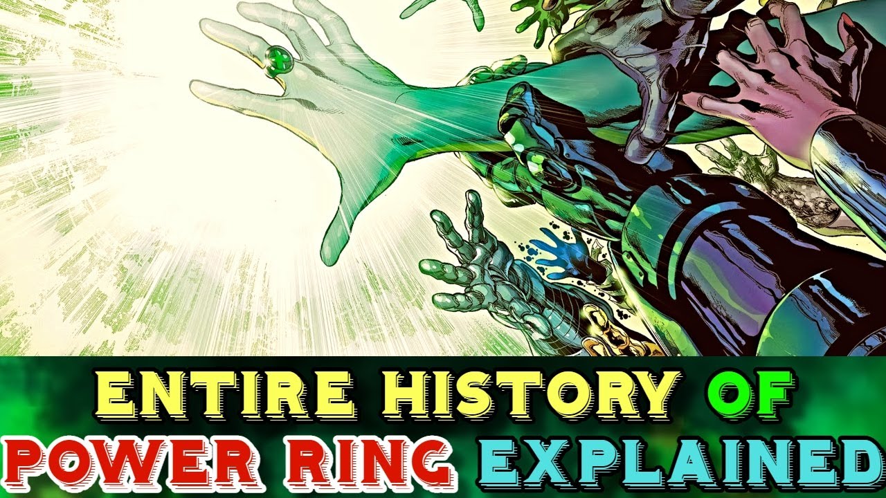 Entire History of The Green Lantern Power Rings - How The Rings Were Made? Everything Explained