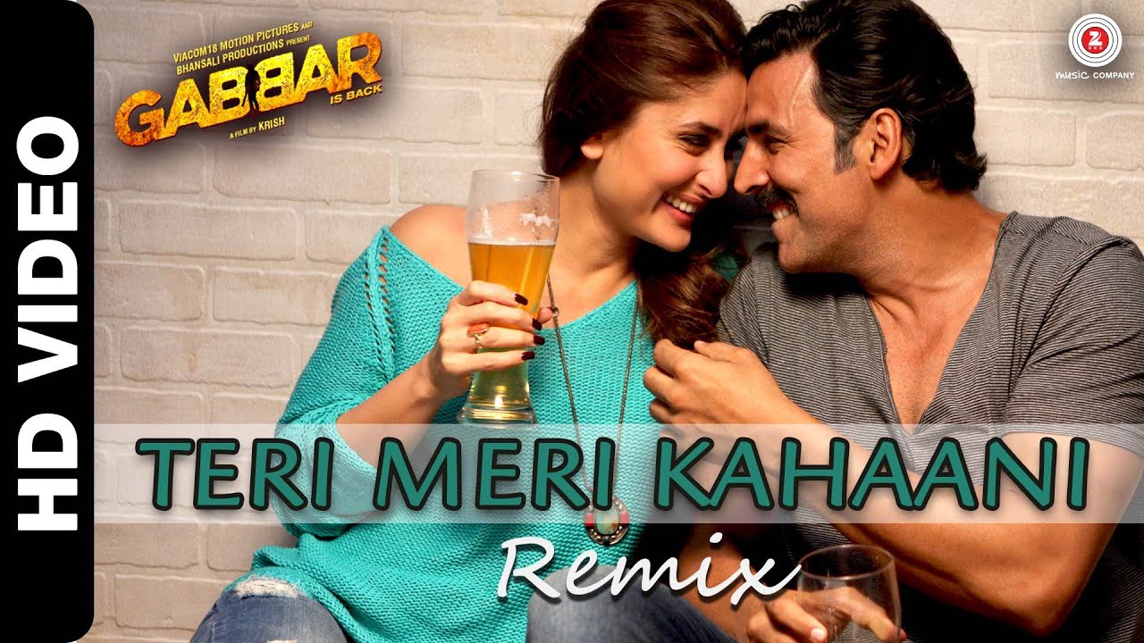 Teri Meri Kahaani (Remix) Lyrics | Gabbar Is Back | Palak Muchhal, Arijit Singh | Chirantan Bhatt