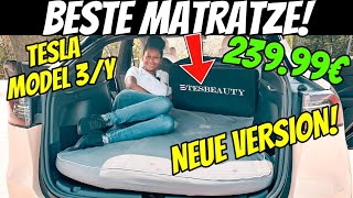 TESBEAUTY - BESTE CAMPING MATRATZE (NEUE VERSION!) FÜR TESLA MODEL 3/Y | EFIEBER