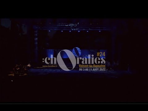 Concert Le Chœur National des Jeunes - Choralies 2022