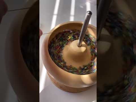 Making A Glossy Rainbow Necklace tiktok happyheartjewels