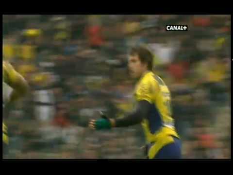 Rugby TOP14  Semi Final 2010 : Unbelievable  drop of Brock James for Clermont vs Toulon !!!