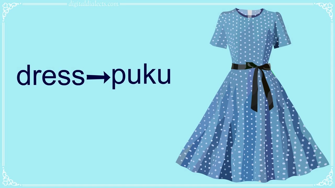 Clothes in the Finnish language