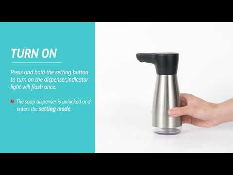 Using Guide - AIKE Automatic Soap Dispenser Model AK1337