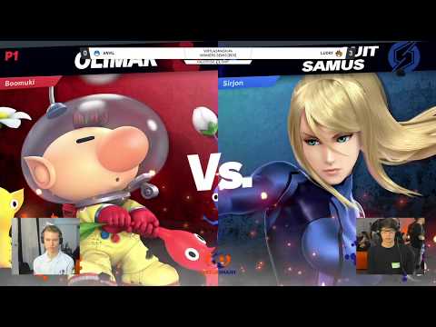 Boomuki (Olimar) vs. Sirjon (Zero Suit Samus) - Losers Quarters | VirtuaSmash #4