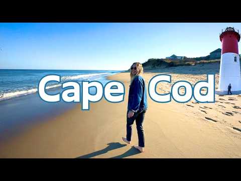 Boston ➡️ Cape Cod Day Trip vlog - Nauset Lighthouse, Thrifting in Plymouth + Swim with Seals!
