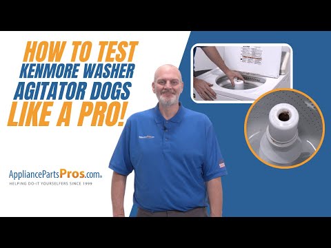 How to Test Kenmore Washer Agitator Dogs 80040