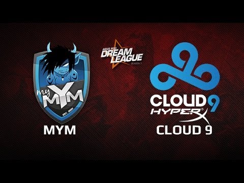 Cloud9 vs MYM, DreamLeague Day 8, game 1