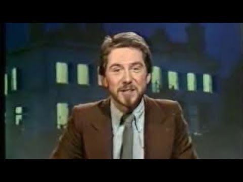 RTE 1 continuity. Vincent Hanley January or February 1979.