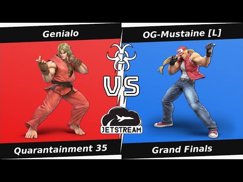 Quarantainment 35 Grand Finals - Genialo (Ken) Vs. OG-Mustaine [L] (Terry) Smash Ultimate - SSBU