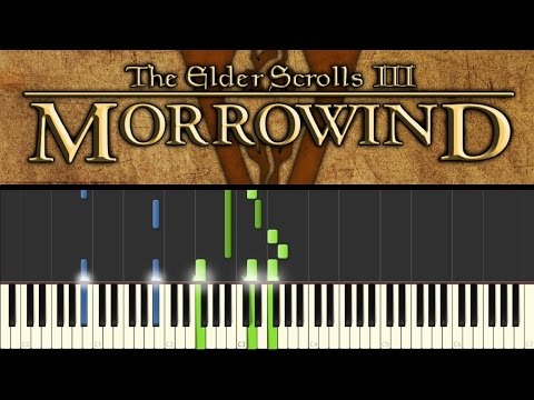 Morrowind (Piano Tutorial + sheets) - Call of Magic/Nerevar Rising: Main theme