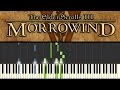 Morrowind (Synthesia: piano tutorial) - Call of ...
