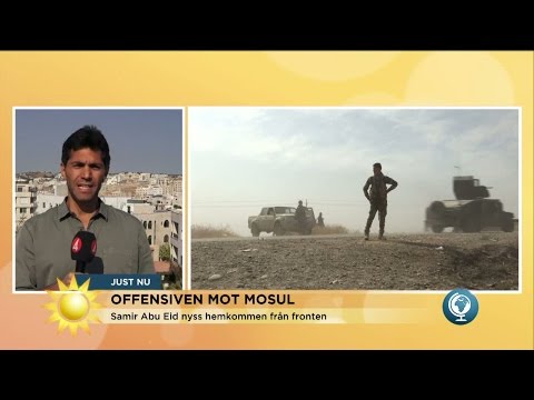 "IS gör hårt motstånd och slår till mot andra platser" - Nyhetsmorgon (TV4)