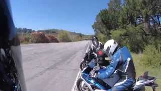 preview picture of video 'Tearin up Pescadero Rd with Doug and Johnny on our BMW S1000RR'