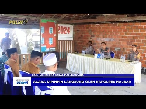 CURHAT KAMTIBMAS DI KECAMATAN SAHU, POLRES HALMAHERA BARAT PERKUAT SINERGI DENGAN TOKOH MASYARAKAT